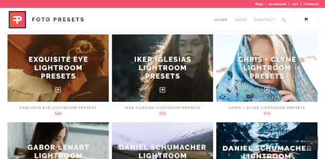 7 WebSite Terbaik untuk Menjual photo Preset Lightroom