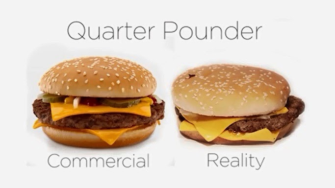 Fast Foods : Iklan vs Realita