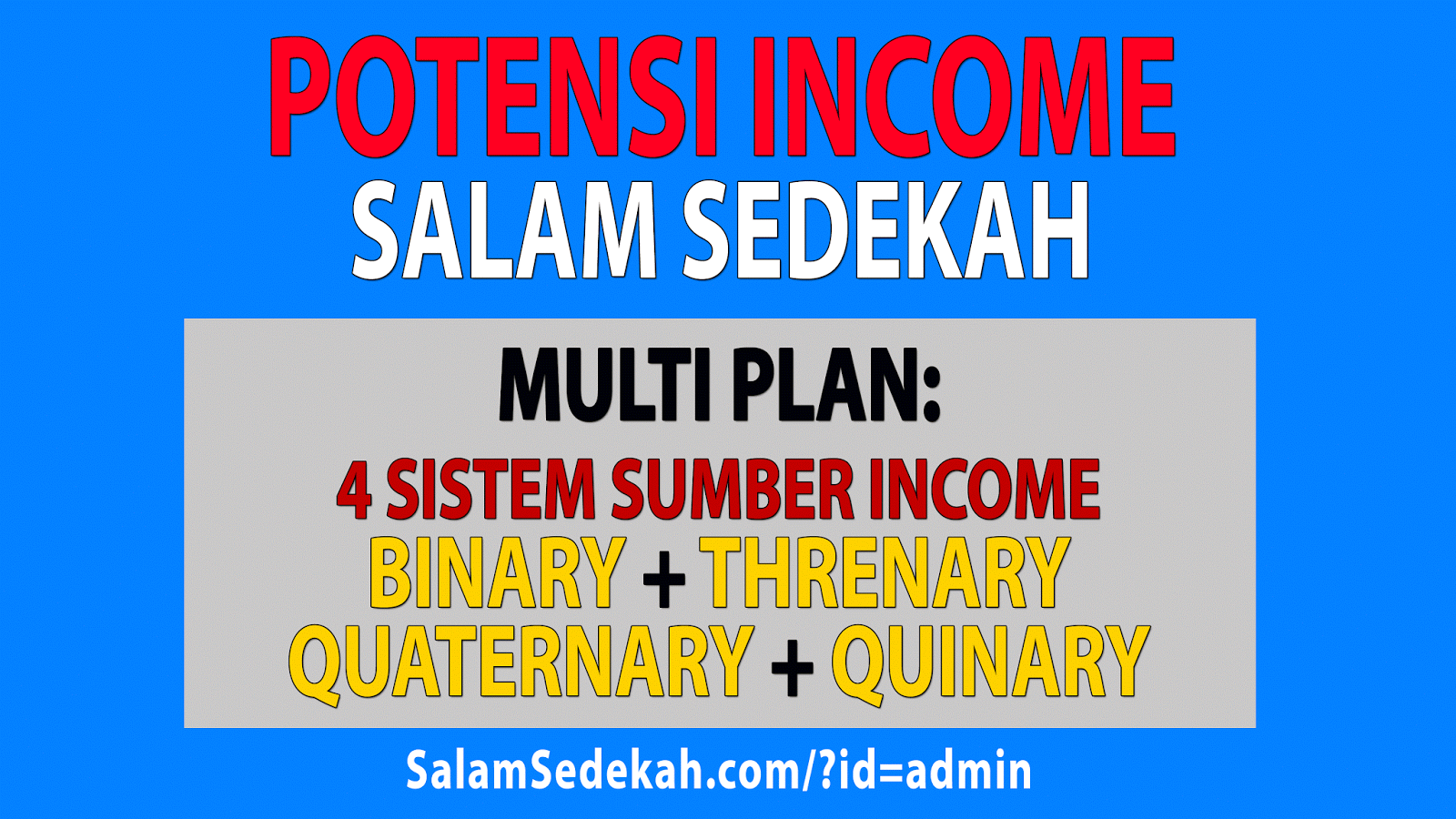 SALAMSEDEKAH.COM/?ID=ADMIN Baru Launching 27 Juni 2016 CARI Leader Seluruh Indonesia