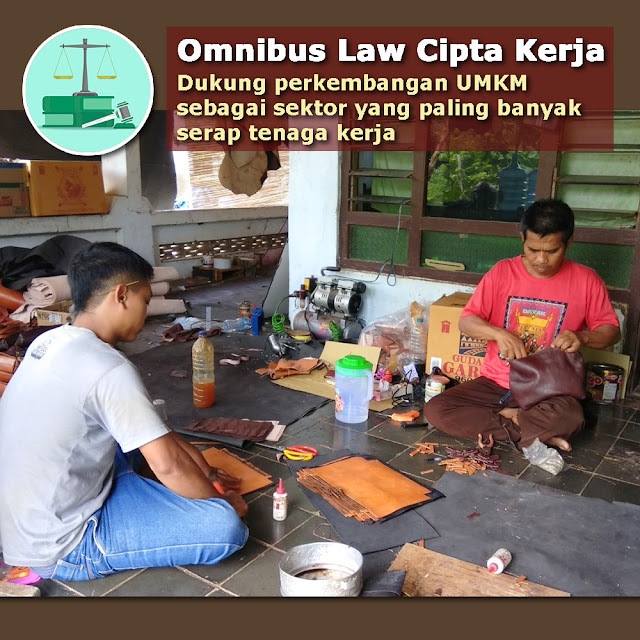 Omnibus Law Dukung Perkembangan UMKM Serap Tenaga Kerja