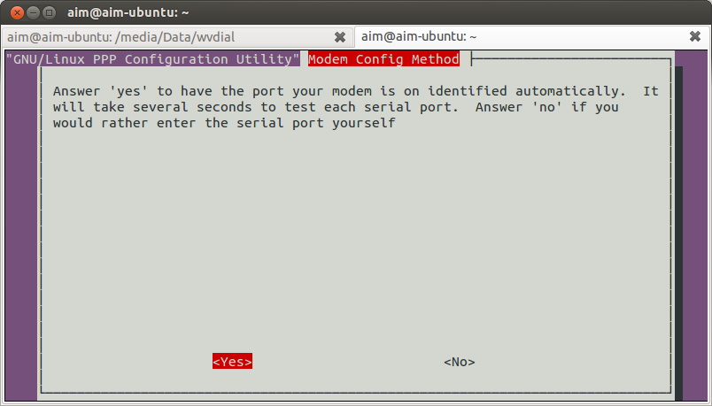 Cara Conect modem smart tanpa wvdial in ubuntu 12.04