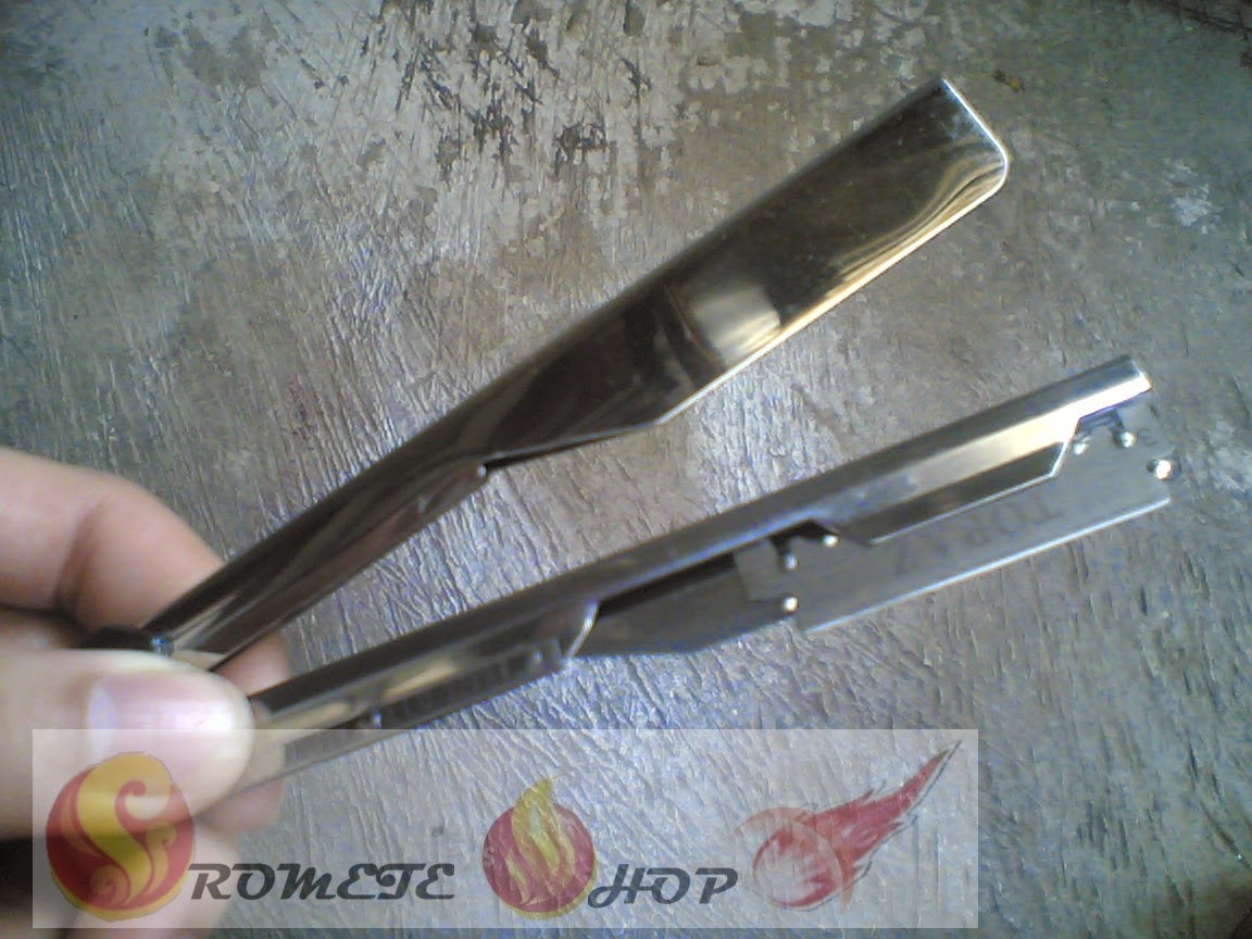 JUAL CURVED BALISONG, TRENCH KNIFE, KERAMBIT MURAH