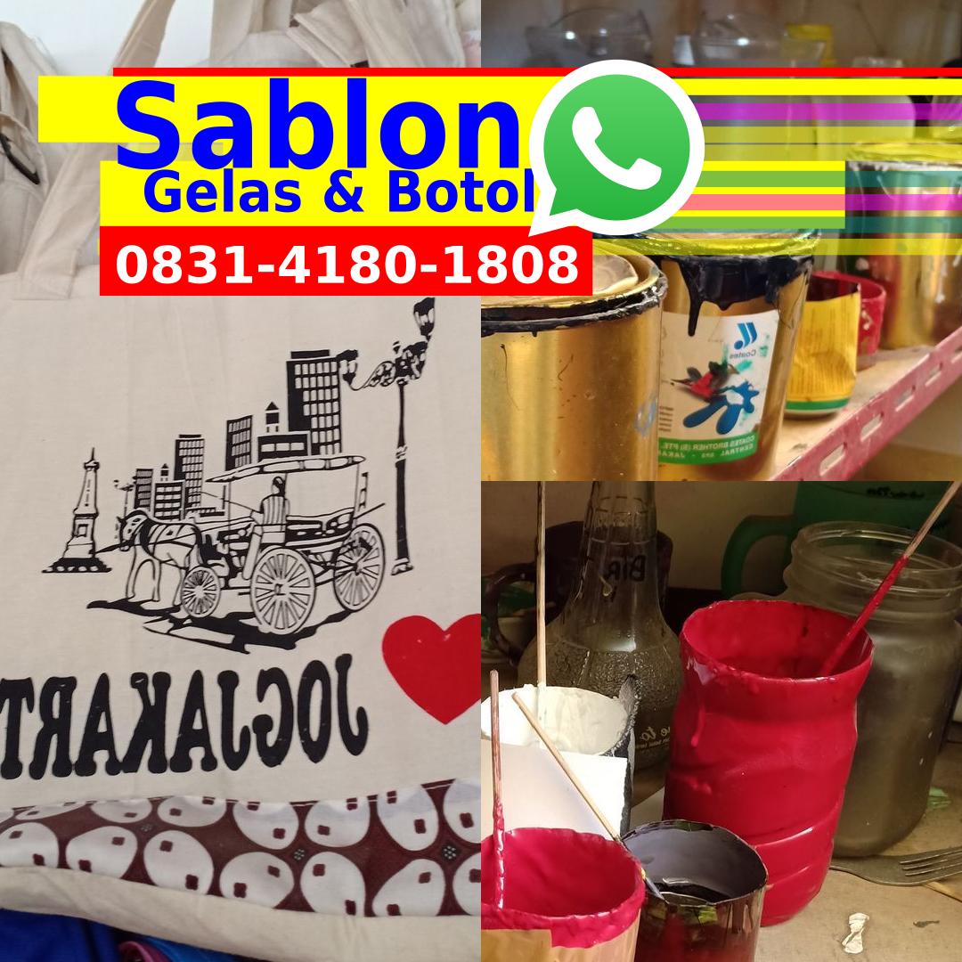Sablon Gelas Bening O8ᣮ1.418O.18O8(WA)