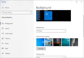 Tutorial Merubah Wallpaper di Windows 10
