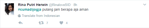 Hashtag #Cumadijogja Trending di Twitter, Lihat Yuk Serunya Cuitan #Cumadijogja !