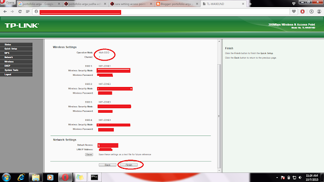 CARA SETTING ACCESS POINT TP LINK TL-WA901ND MENJADI MULTI-SSID MODE