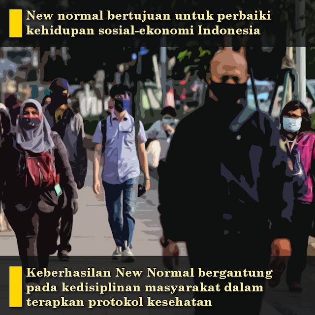 Keberhasilan New Normal Tergantung Pada Kedisiplinan Masyarakat