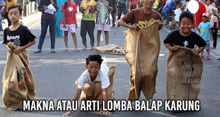 Makna Yang Tersirat Di Dalam Lomba Agustusan