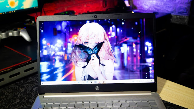 Review lengkap laptop HP 14s DK1001AU / DK1002AU Athlon Silver 3050U 