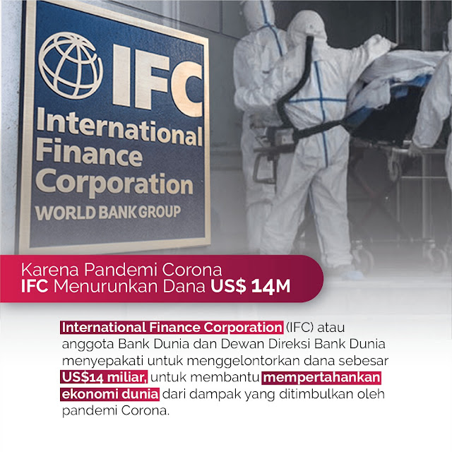 IFC Keluarkan Dana Untuk Pandemi Corona