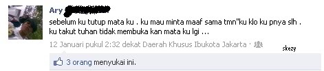 Firasat Kematian Era Digital