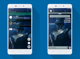 KUMPULAN TEMA YOWHATSAPP SPESIAL SUPER HERO MARVEL