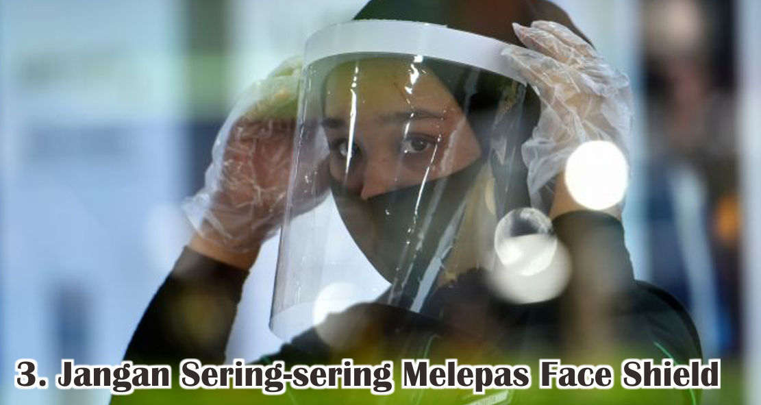 Jangan Sampai Salah, Begini Cara Pakai Face Shield Yang Benar !