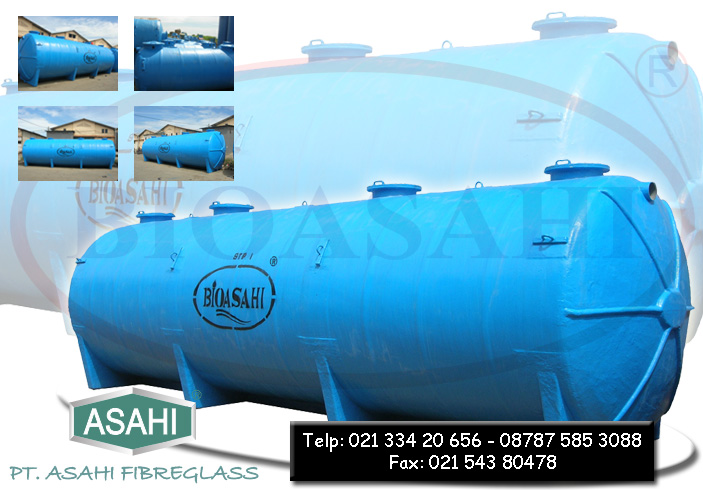Septic Tank Biological, STP, WWTP, Dengan Biotechnology System Bioasahi