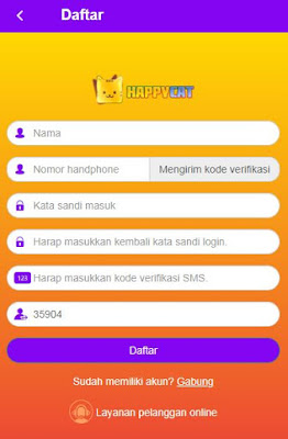 Aplikasi Uang Pelihara Kucing