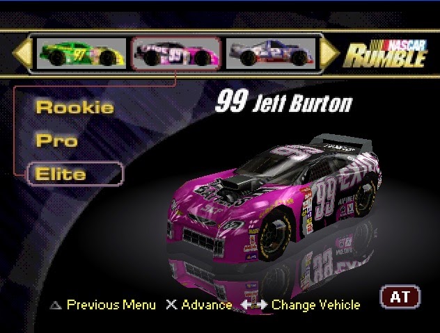 Nostalgia : Mobil Mobil Yang Sering Dipakai Di Nascar Rumble PS1 Original Site : htt