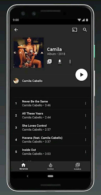 Youtube Musik Premium APK Mod Terbaru di Android Gratis Tanpa Trial