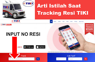 Inilah arti Shipment, Departed, transit, Packing List di TIKI