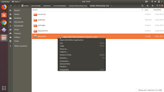 Install Adobe Photoshop di Linux