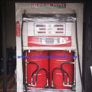Model Rangkaian Mesin Pom Mini Digital