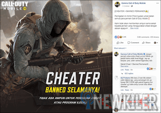 5 Macam Cheat yang Sering Dijumpai di Call Of Duty: Mobile