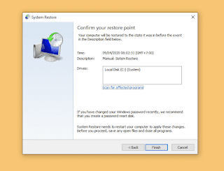 Cara Cepat Mengembalikan Laptop Seperti Baru dengan Fitur Restore Point