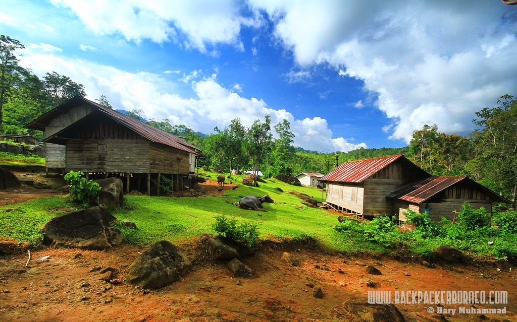 Welcome To Juhu, Desa Terindah di Ketinggian Pegunungan Meratus, Kalimantan