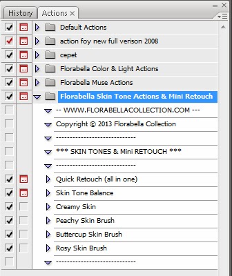 [ WTS ] Action Premium Florabella Collection Plus Tutorial =>Beda dgn yg gratisan