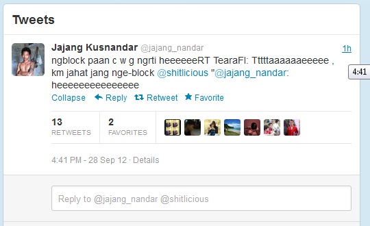 Siapa orang dibalik akun twitter @jajang_nandar ?
