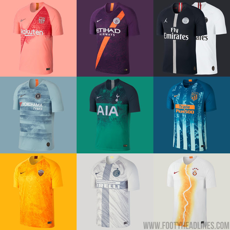 6 Jersey Klub Musim 18/19 Terbaik Versi Ane !