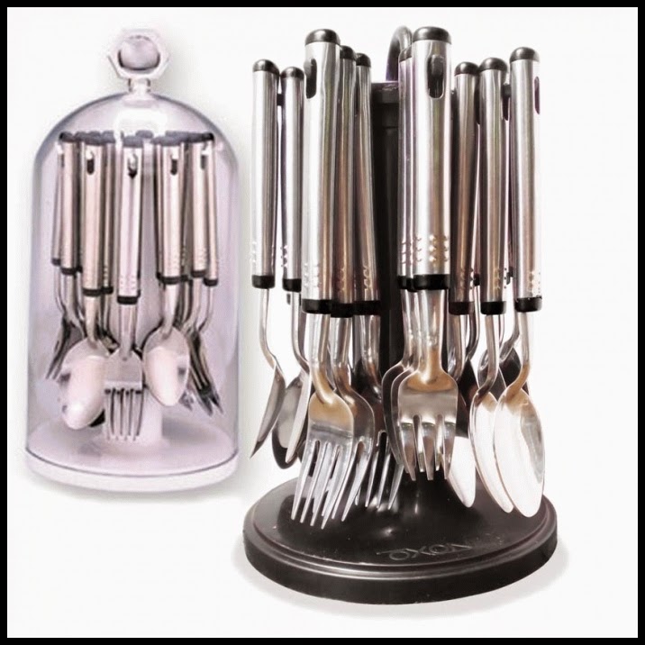 Oxone Sendok-Garpu Set ox-9000 (Isi 24 pcs)