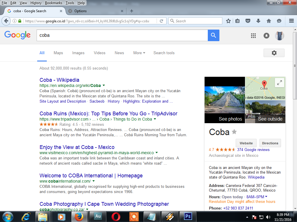 Sharing cara menghilangkan cse google hasil pencarian di mozilla firefox