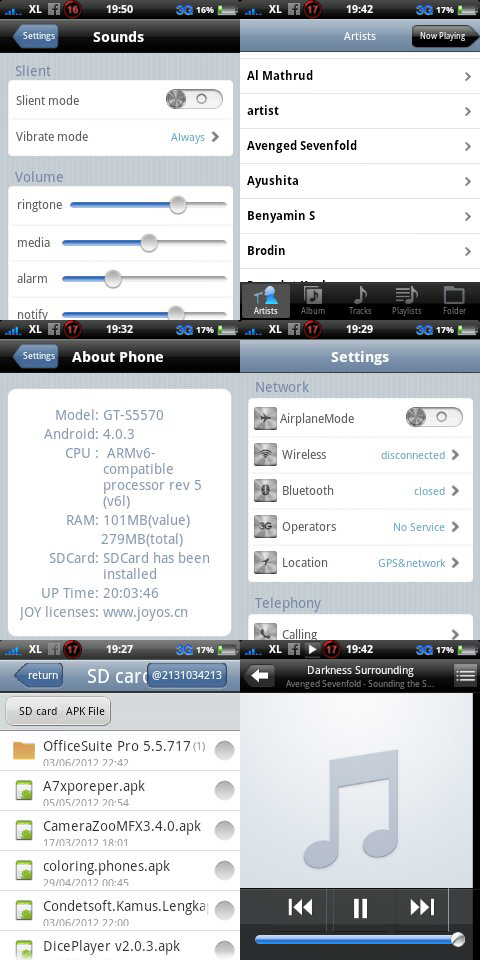 Custom Rom Galaxy Mini Style iPhone