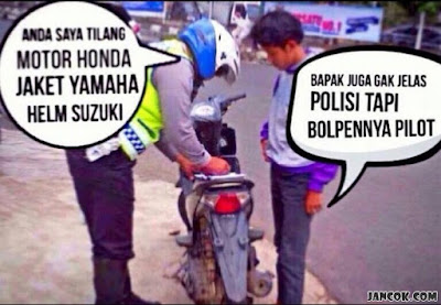 Antara Polantas & Korban Tilang