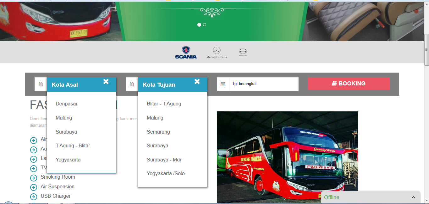 Inovasi Pemesanan Tiket Bus Online di Indonesia &#91;UPDATE&#93;