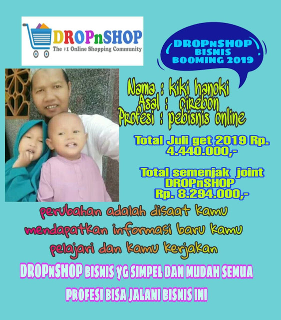 Bisnis Reseller DropnShop Ada Ratusan Testimoni Member-Member Dapat Puluhan Juta