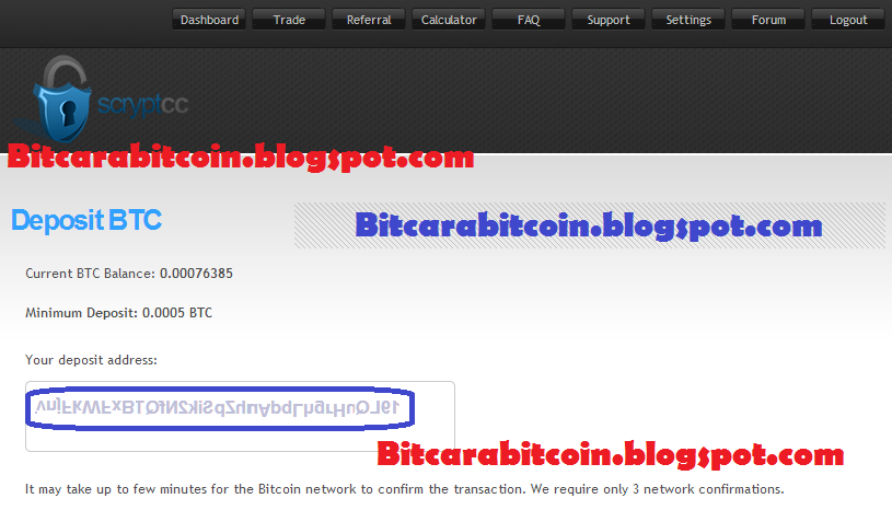 Menambang Bitcoin Terprofit Di Cloudmining ScryptCC