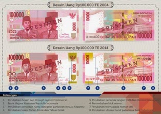 BI Sudah Mulai Edarkan Uang Baru Kertas Rp 100 Ribu