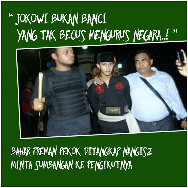 Jokowi Bukan Banci Yang Tak Becus Mengurus Negara