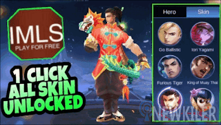 iMLS Super Legends APK, Bisa untuk Unlock Semua Skin Mobile Legends Gratis loh