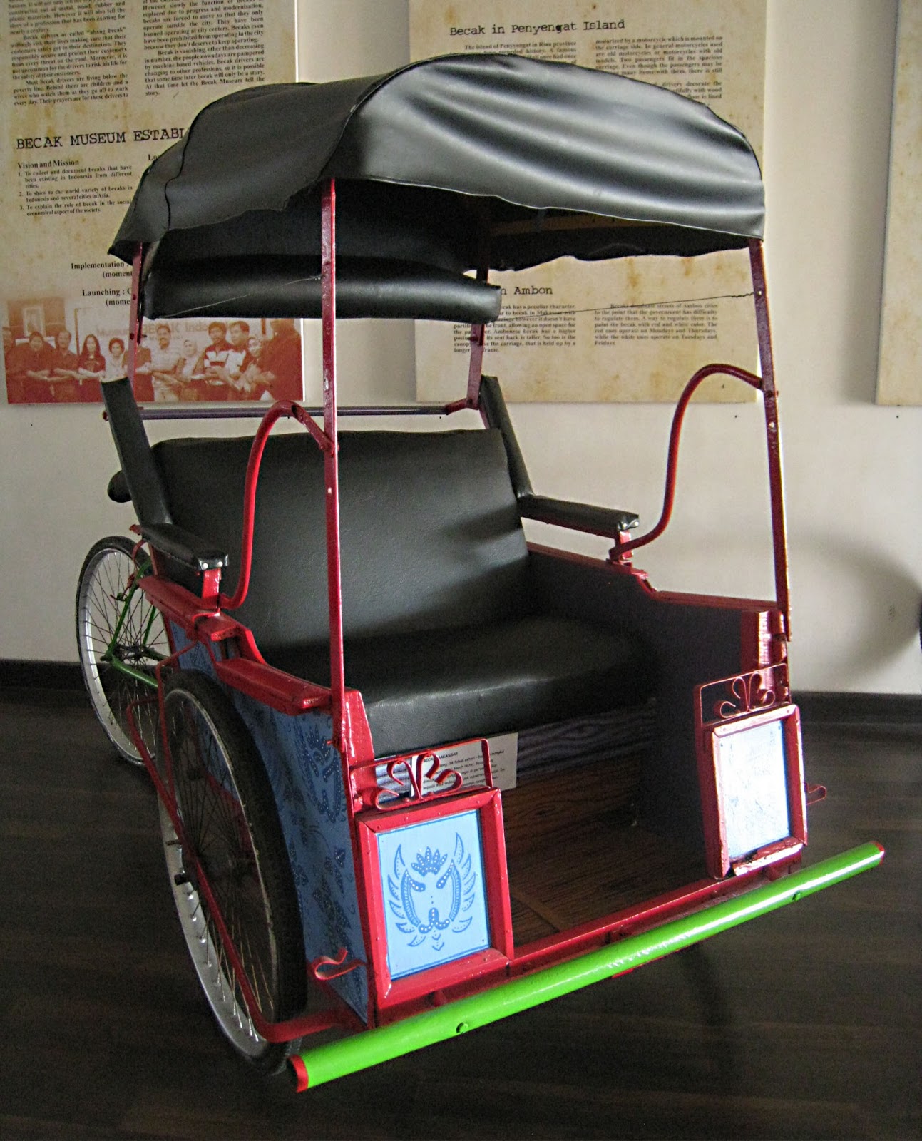 MUSEUM BECAK DI INDONESIA