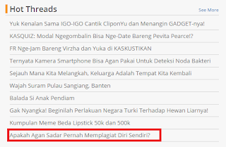 &#91;MUST READ!&#93; Memplagiat Diri Sendiri