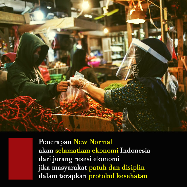 Patuhi Protokol Kesehatan, kIta Selamatkan Ekonomi Indonesia