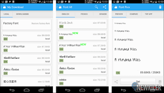 Inilah 10 Aplikasi Font Android Terbaik 2020, Tanpa Root jamin 1000% Work