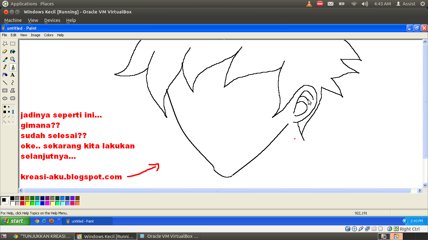 Ane Ajarin nih &quot;Membuat Karacter Sendiri &amp; Kata Mutiara&quot; by ms.Paint 