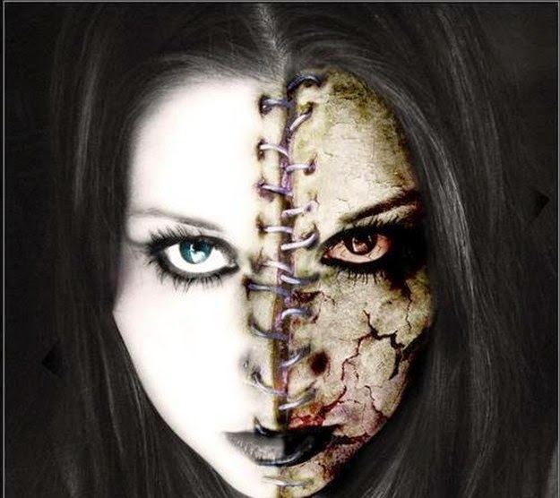 Jika Anda Berani, Lihat Make up Wajah Paling Menyeramkan ini