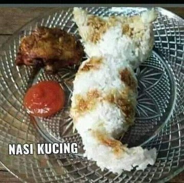 7 Foto nyeleneh jenis-jenis nasi kucing ini bikin ketawa gemes