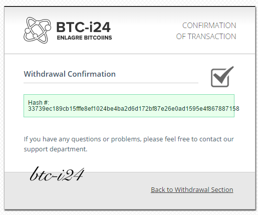 HYIP Bitcoin Terpercaya Bukti PO/WD ada
