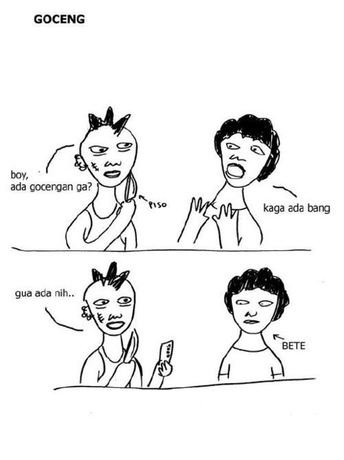 gak ngakak gua tampol pake cangcut ane