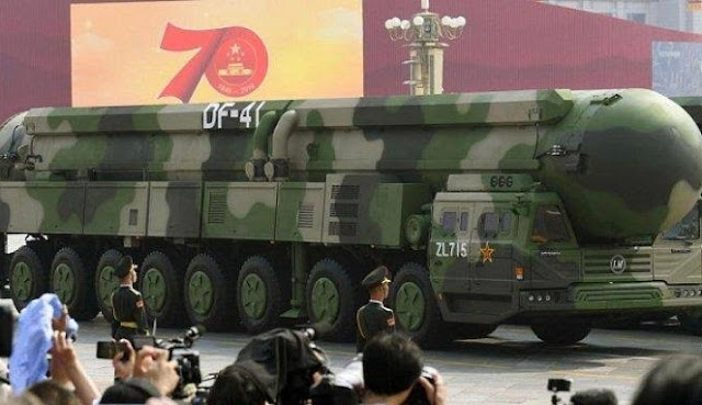 Rudal Dongfeng 41 China yang Mampu Ratakan Satu Kota jika Terjadi Peperangan